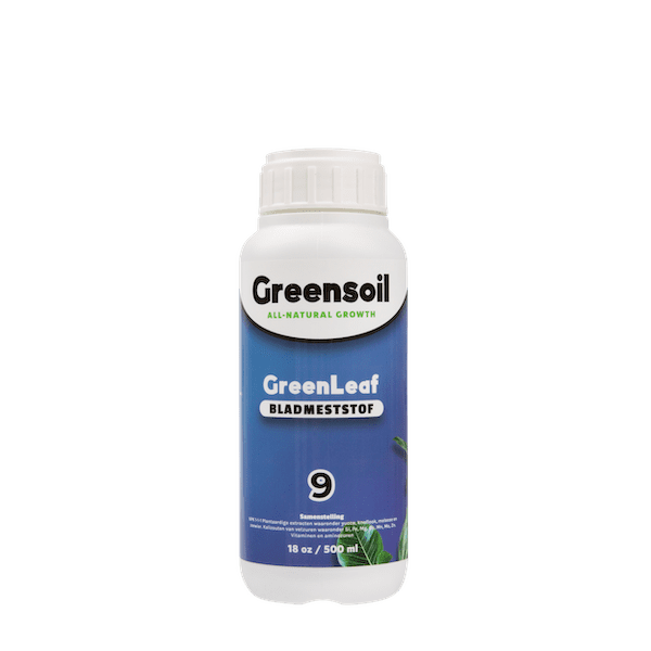 Greensoil_GreenLeaf_Bladmeststof_500ML